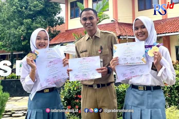 Dua Siswi SMAN 11 Semarang Ciptakan Aplikasi Pendeteksi Kehalalan Makanan dan Kandungan Alergen