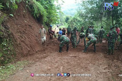 58 KK Sempat Terisolasi, Akses Pamutih Sudah Terbuka
