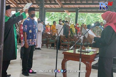 Dilantik jadi Sekda Demak, Akhmad Sugiharto Dituntut Inovatif