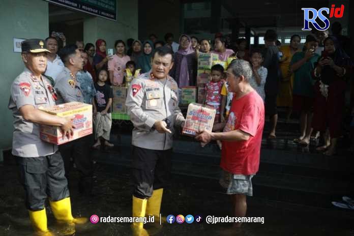 Polda Jateng Turunkan Tim Kesehatan hingga Dapur Umum
