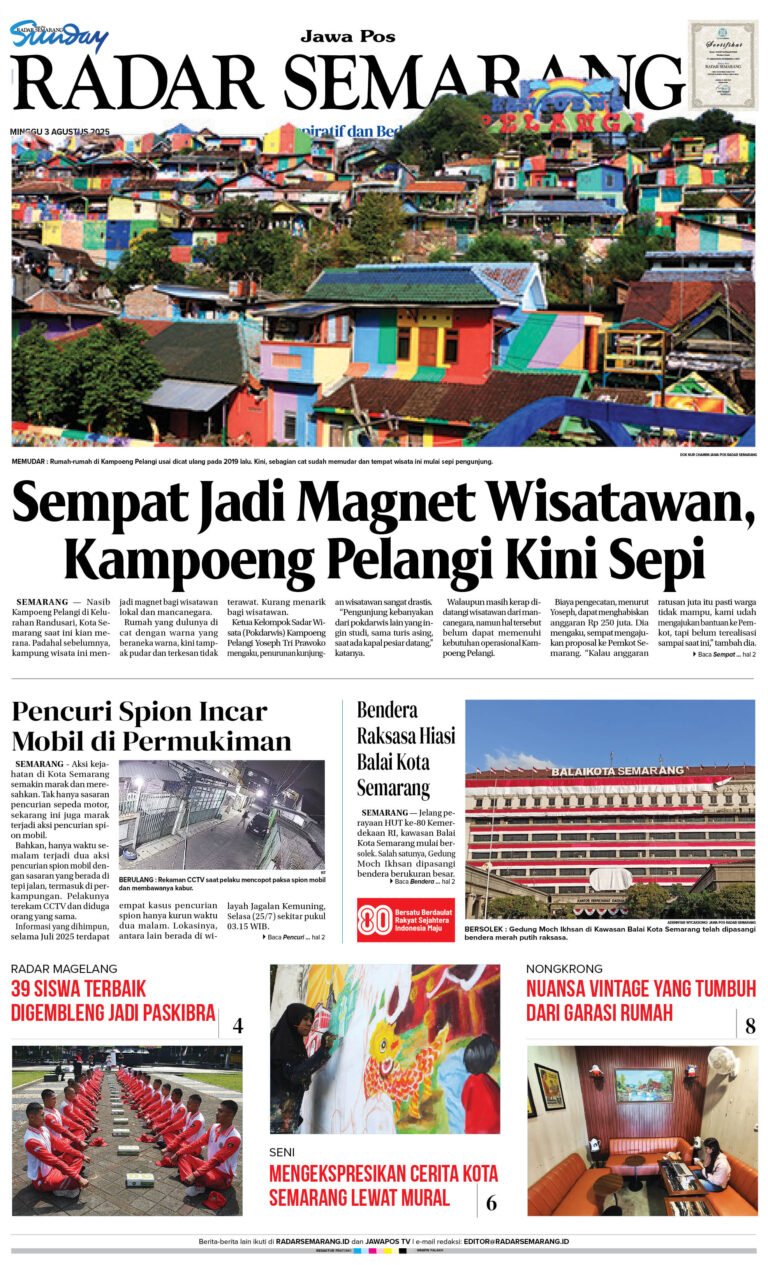 Koran 3 Agustus 2025