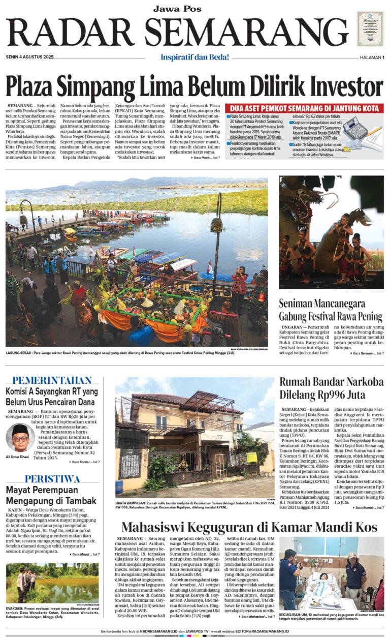 Koran 4 Agustus 2025