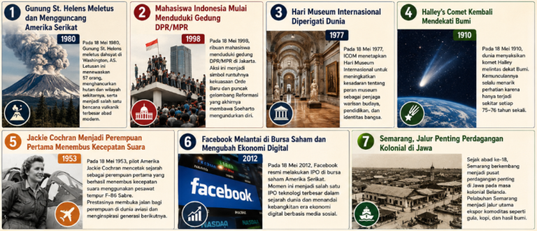 7 Sejarah Hari Ini – 18 Mei: Kota Semarang Pernah Menjadi Jalur Penting Perdagangan Kolonial